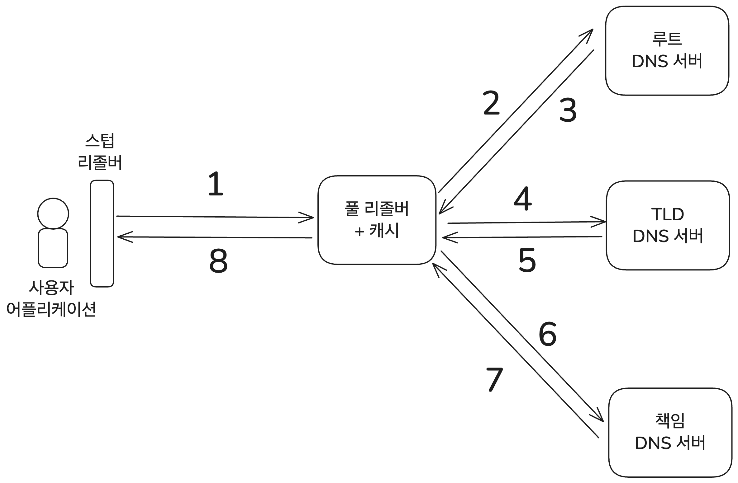 Entire DNS Query Processing
