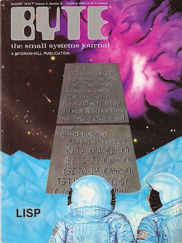 The cover of Byte Magazine, August, 1979